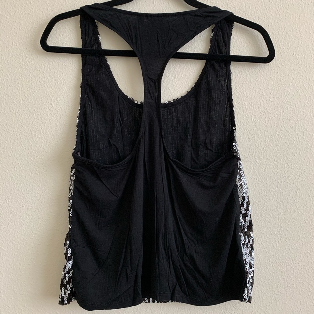 Sequined Racerback Tank - Picture 3 of 3